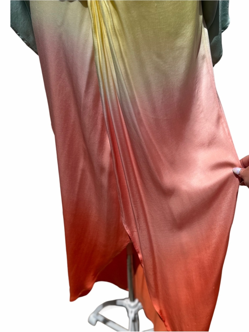 Young Fabulous & Broke Ombré Tie-Dye Siren Maxi Dress Women’s Size M - Picture 6 of 12